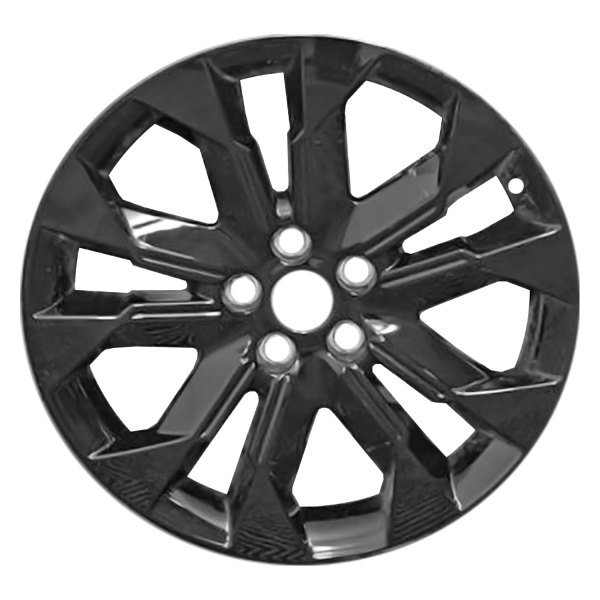 Replace® - 19 x 7.5 10 I-Spoke Gloss Black Alloy Factory Wheel (Remanufactured)