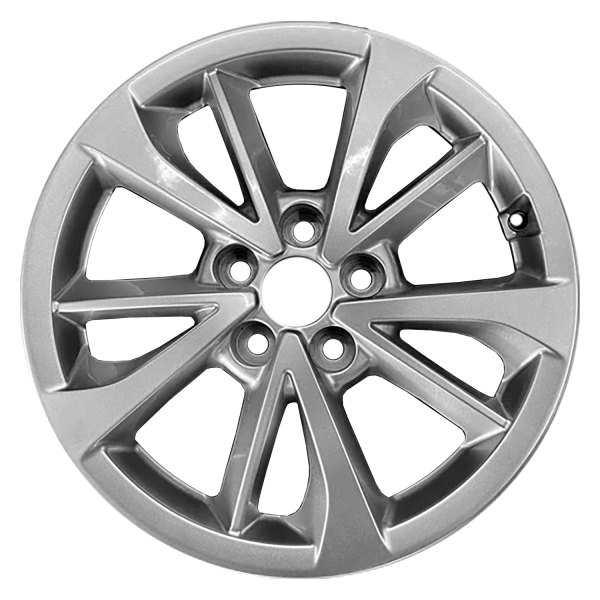 Replace® - 17 x 6.5 10 I-Spoke Sparkle Silver Alloy Factory Wheel (Remanufactured)