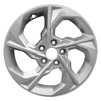 Replace® - 5-Spoke Sparkle Silver 17x7 Alloy Factory Wheel - Remanufactured