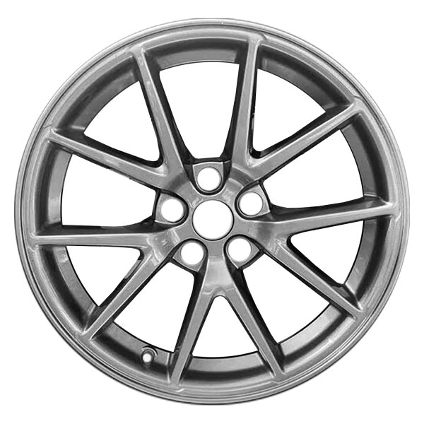 Replace® - 18 x 8.5 10-Spoke Medium Charcoal Alloy Factory Wheel (Remanufactured)
