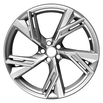Replace® - 5 Split-Spoke Machined Medium Charcoal Metallic 22x10.5 Alloy Factory Wheel - Remanufactured