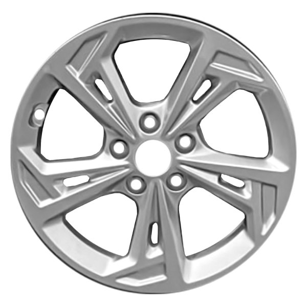 Replace® - 17 x 7 5 Split-Spoke Sparkle Silver Alloy Factory Wheel (Remanufactured)
