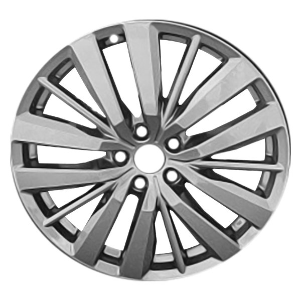 Replace® - 20 x 8 15 I-Spoke Medium Charcoal Metallic Alloy Factory Wheel (Remanufactured)