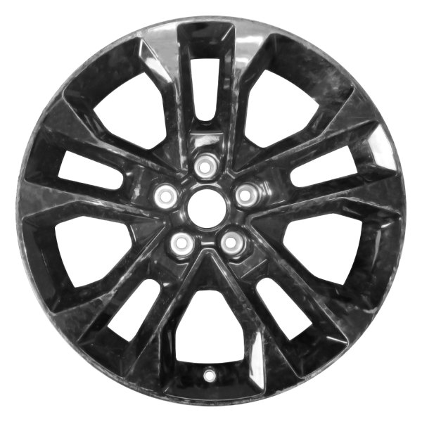 Replace® - 20 x 8.5 Double 5-Spoke Gloss Black Alloy Factory Wheel (Remanufactured)