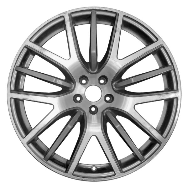 Replace® - 21 x 10.5 15 I-Spoke Dark Charcoal with Machined Face Alloy Factory Wheel (Remanufactured)