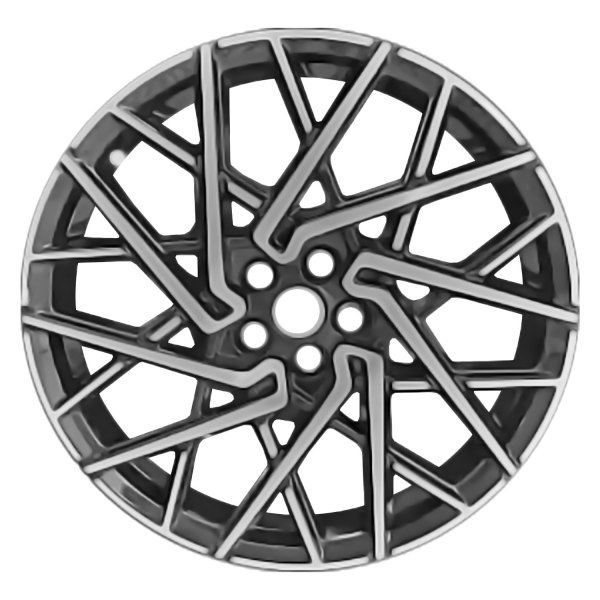 Replace® - 20 x 8 Machined Gloss Black Alloy Factory Wheel (Remanufactured)