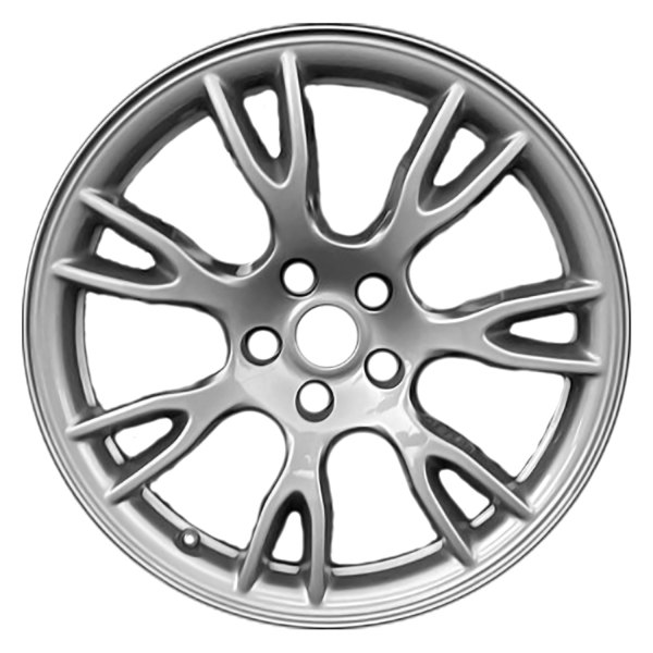 Replace® - 19 x 9.5 7 Split-Spoke Dark Silver Metallic Alloy Factory Wheel (Remanufactured)
