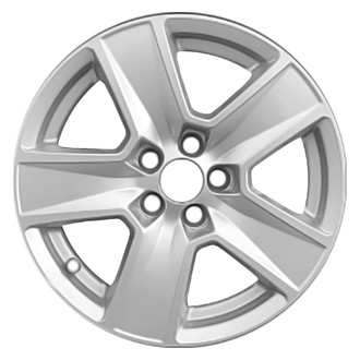 Replace® - 5-Spoke Sparkle Silver 17x7 Alloy Factory Wheel - Remanufactured
