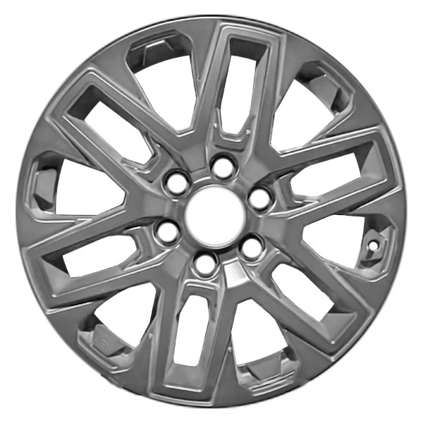 Replace® - 20 x 8 12-Spoke Flat Black Alloy Factory Wheel (Remanufactured)