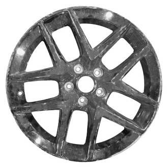 Replace® - 10 I-Spoke Gloss Black 18x8 Alloy Factory Wheel - Remanufactured