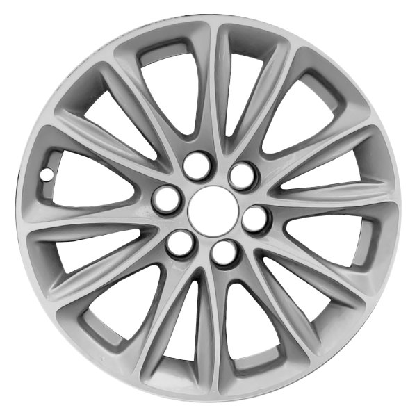 Replace® - 18 x 8 12-Spoke Machined Medium Violet Silver Alloy Factory Wheel (Remanufactured)