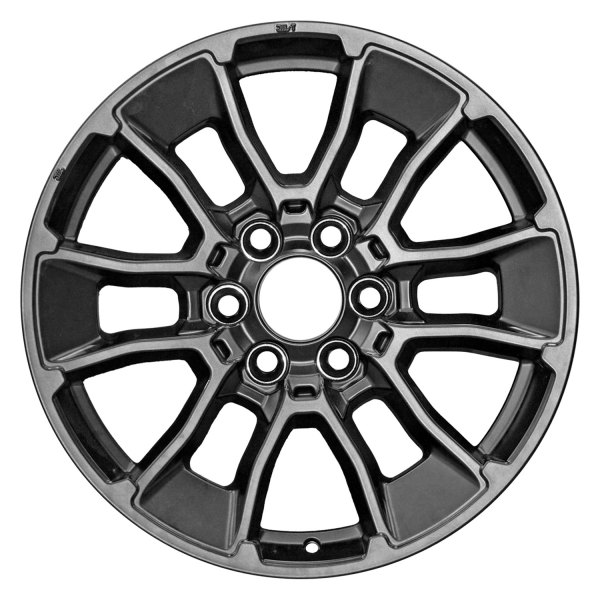 Replace® - 20 x 8.5 12 I-Spoke Black Alloy Factory Wheel (Remanufactured)