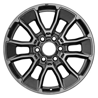 Replace® - 12 I-Spoke Black 20x8.5 Alloy Factory Wheel - Remanufactured