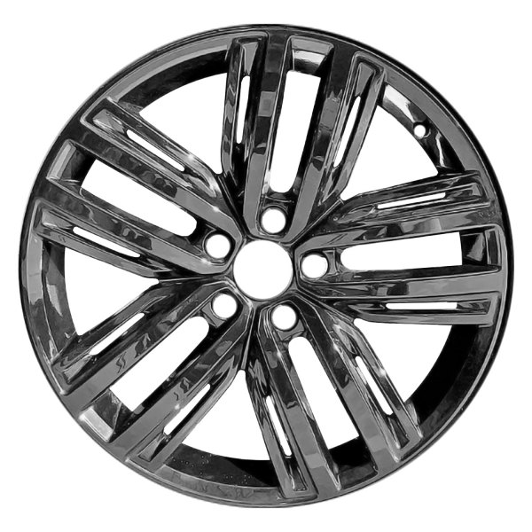 Replace® - 19 x 7 10 Split-Spoke Painted Gloss Black Alloy Factory Wheel (Remanufactured)