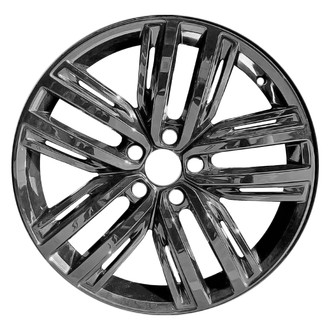 Replace® - 10 Split-Spoke Painted Gloss Black 19x7 Alloy Factory Wheel - Remanufactured
