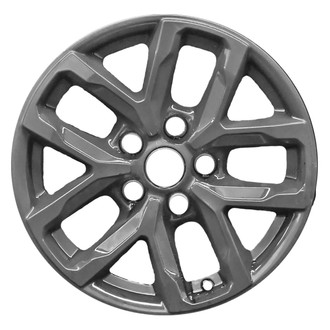 Replace® - 5 Split-Spoke Gloss Black 17x7.5 Alloy Factory Wheel - Remanufactured
