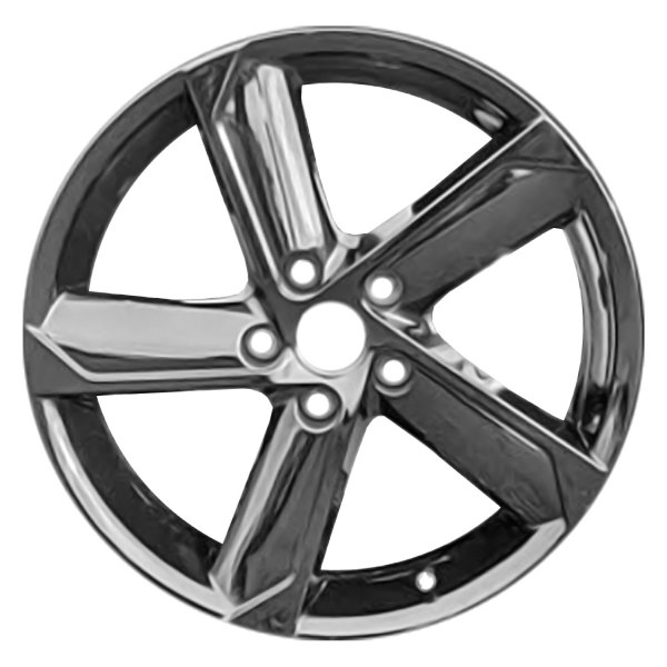 Replace® - 18 x 7.5 5-Spoke Gloss Black Alloy Factory Wheel (Remanufactured)