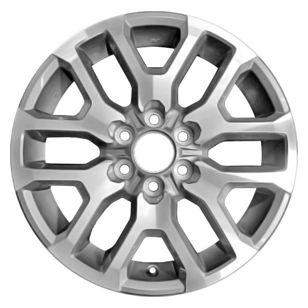 Replace® - 20 x 8 6 Y-Spoke Machined Medium Charcoal Metallic Alloy Factory Wheel (Remanufactured)