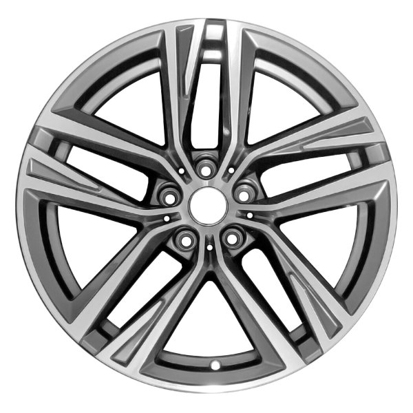 Replace® - 18 x 8.5 10-Spoke Machined Charcoal Alloy Factory Wheel (Remanufactured)