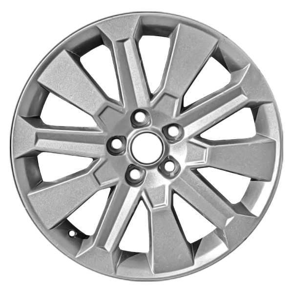 Replace® - 18 x 7.5 10-Spoke Painted Medium Silver Sparkle Alloy Factory Wheel (Remanufactured)