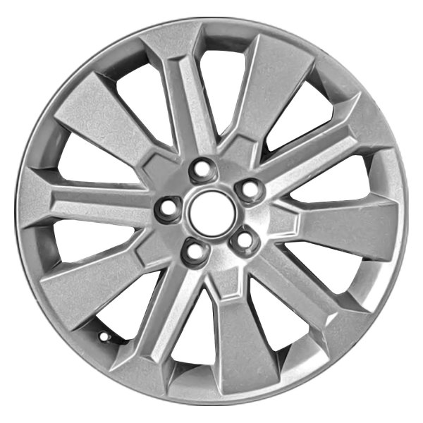 Replace® - 18 x 7.5 10-Spoke Painted Medium Silver Sparkle Alloy Factory Wheel (Factory Take Off)