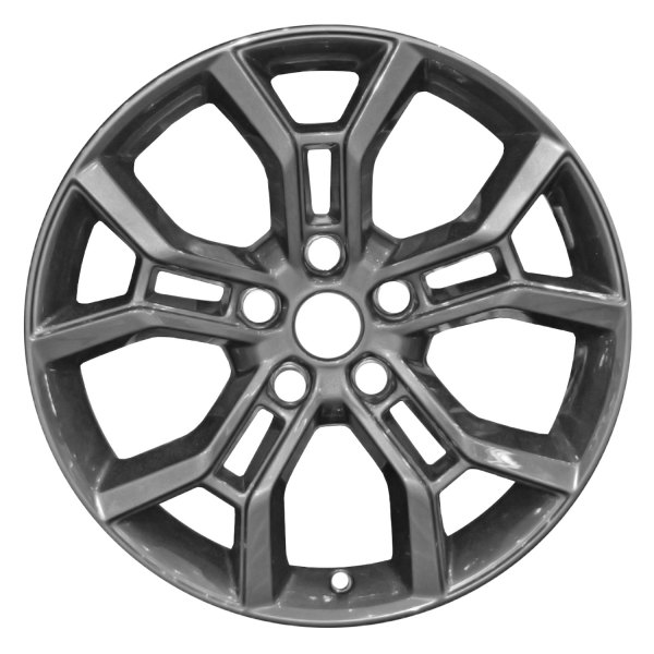 Replace® - 20 x 8.5 5 Split-Spoke Painted Gloss Black Alloy Factory Wheel (Remanufactured)