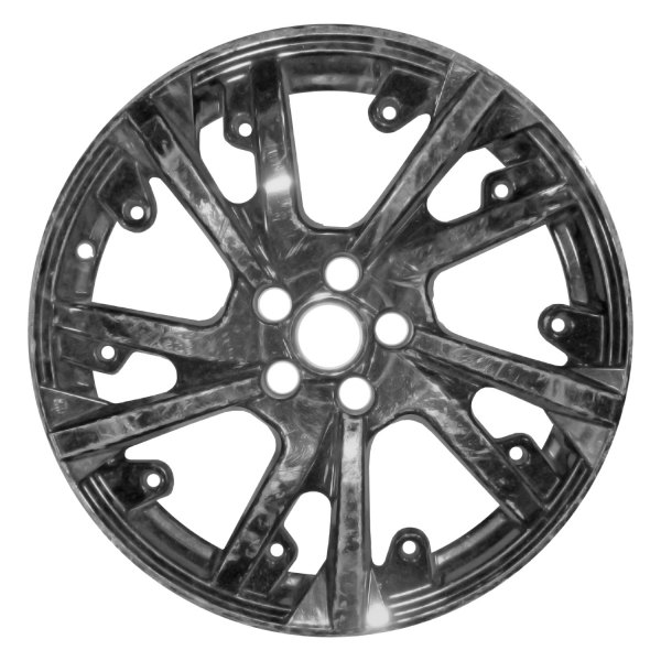 Replace® - 19 x 7.5 Double 5-Spoke Painted Gloss Black Alloy Factory Wheel (Remanufactured)