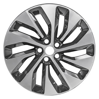 Replace® - 10-Spoke Machined Gloss Black 21x9.5 Alloy Factory Wheel - Remanufactured