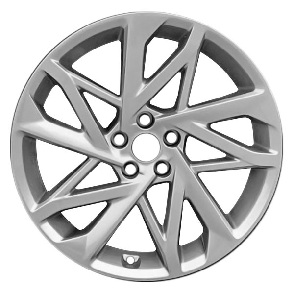Replace® - 20 x 8.5 Painted Light Grey Hyper Silver Alloy Factory Wheel (Remanufactured)