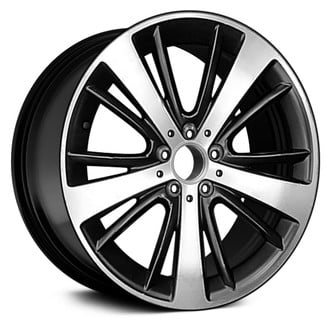 Replace® - Multi 5-Spoke Black with Machined Face 18x8.5 Alloy Factory Wheel - Remanufactured