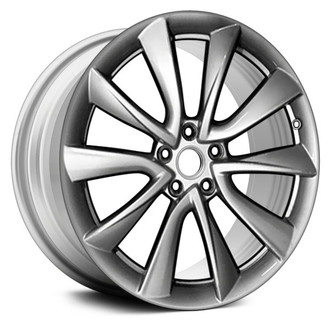 Replace® - 5 V-Spoke Silver 19x8.5 Alloy Factory Wheel - Remanufactured