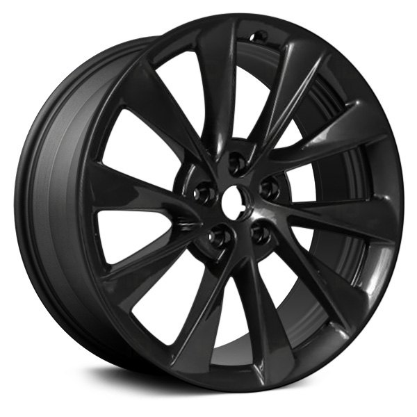 Replace® - 21 x 8.5 5 V-Spoke Dark Charcoal Alloy Factory Wheel (Remanufactured)