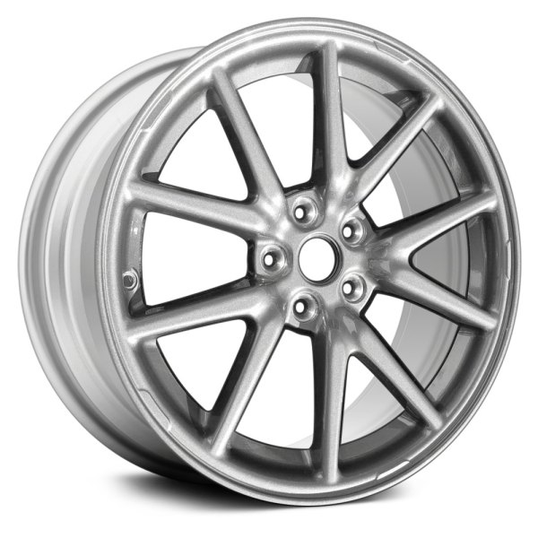 Replace® - 18 x 8.5 5 V-Spoke Silver Alloy Factory Wheel (Remanufactured)