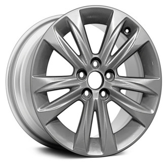 Replace® - 5 V-Spoke Silver 16x6 Alloy Factory Wheel - Remanufactured