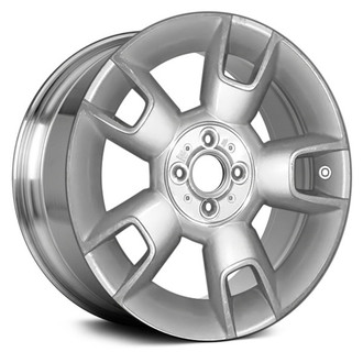 Replace® - 5 Split-Spoke Silver with Polished Face 16x6.5 Alloy Factory Wheel - Remanufactured