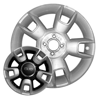 Replace® - 5 Split-Spoke Polished and Black 16x6.5 Alloy Factory Wheel - Remanufactured