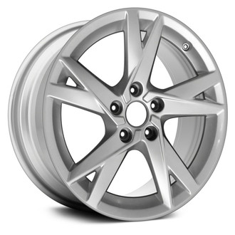 Replace® - Double 5-Spoke Light Silver Metallic 17x7.5 Alloy Factory Wheel - Remanufactured