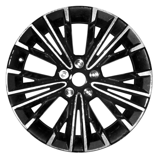 Replace® - 18 x 8 10 Split-Spoke Dark Charcoal with Machined Face Alloy Factory Wheel (Remanufactured)