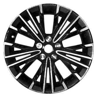 Replace® - 10 Split-Spoke Dark Charcoal with Machined Face 18x8 Alloy Factory Wheel - Remanufactured