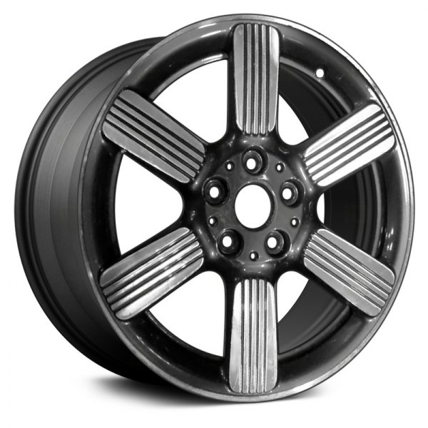 Replace® - 17 x 7 6 I-Spoke Machined with Dark Charcoal Accents Alloy Factory Wheel (Remanufactured)