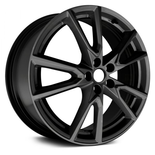 Replace® - 20 x 8 Double 5-Spoke Black Alloy Factory Wheel (Remanufactured)