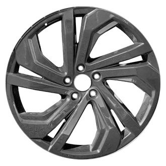 Replace® - 10-Spoke Gloss Black 20x8 Alloy Factory Wheel - Remanufactured