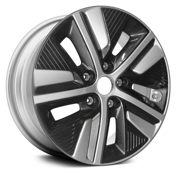 Replace® - 16 x 6.5 5-Slot Light Silver Alloy Factory Wheel (Remanufactured)