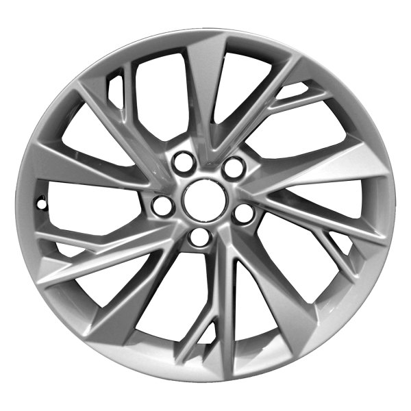 Replace® - 18 x 8.5 10 Split-Spoke Light Silver Metallic Alloy Factory Wheel (Remanufactured)