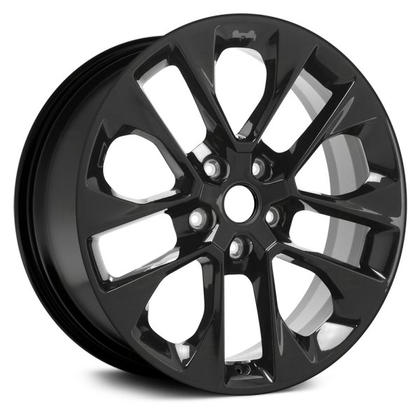 Replace® - 20 x 8 10-Spoke Black Alloy Factory Wheel (Remanufactured)