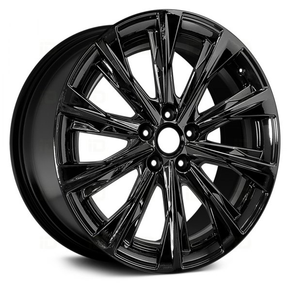 Replace® - 19 x 8 10-Spoke Black Alloy Factory Wheel (Remanufactured)