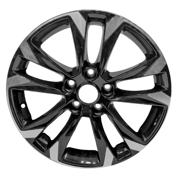 Replace® - 17 x 7.5 10-Spoke Gloss Black Alloy Factory Wheel (Remanufactured)