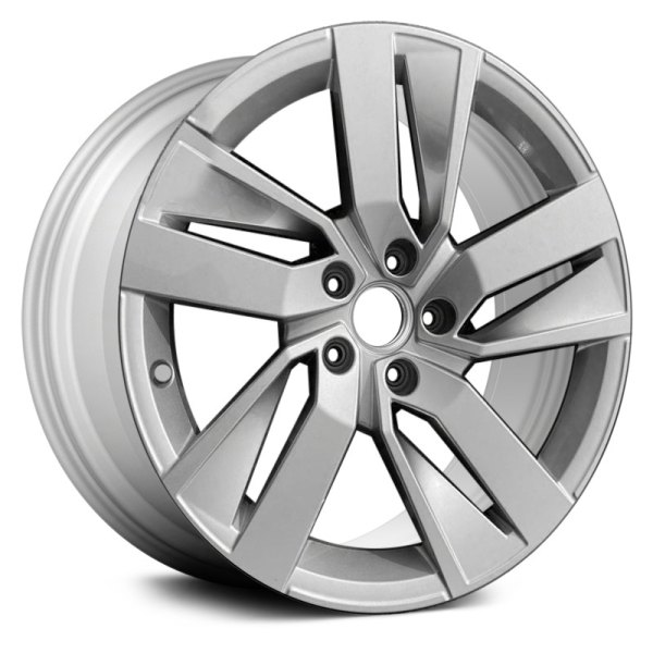 Replace® - 18 x 8 5 Double Spiral-Spoke Light Silver Alloy Factory Wheel (Remanufactured)
