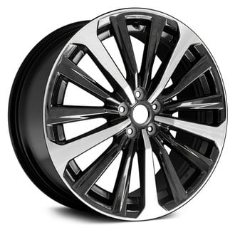 Replace® - 15-Spoke Machined Gloss Black 20x8 Alloy Factory Wheel - Remanufactured