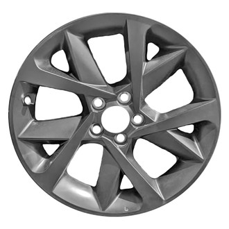 Replace® - 10-Spoke Black 19x8 Alloy Factory Wheel - Remanufactured